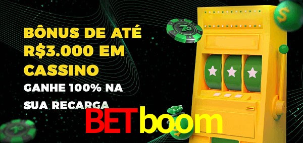 betboom melhor bônus de depósito